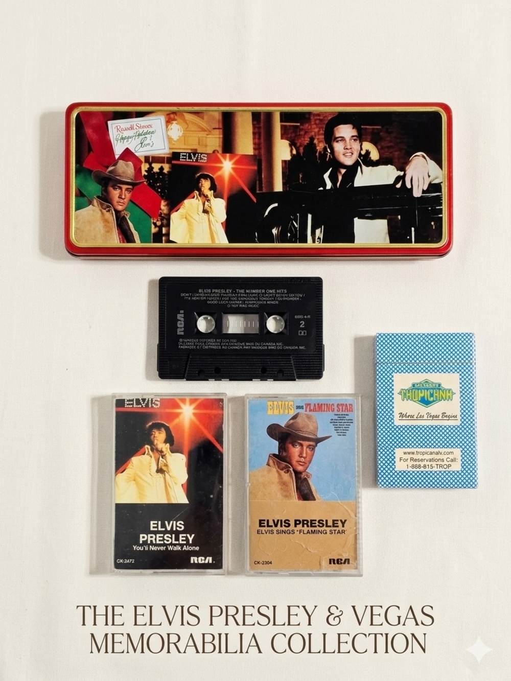Elvis Presley & Vegas Memorabilia Bundle